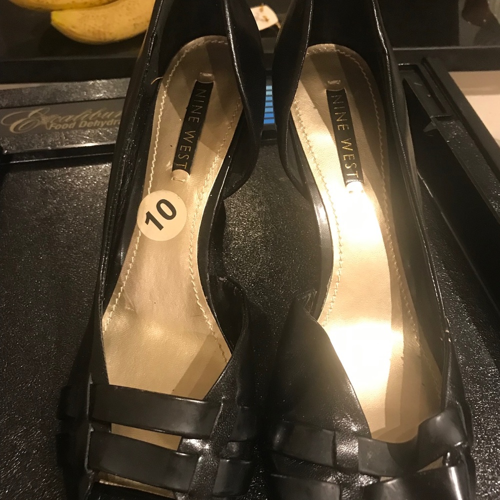 Black Nine West Heels